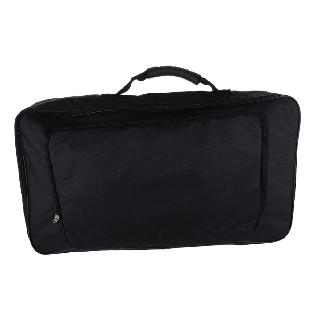 Big Storage Guitar Effect Pedal Board Case Handbag for Guitar Replacement Part, 22.83x12.99x3.94inch