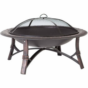 Fire Sense Square Fire Pit Walmart Com