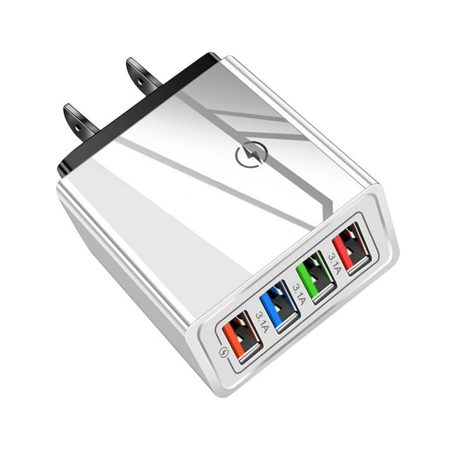 Wall Mounted Mobile Phone Charger Portable Fast Charger for Smart Devices Such As Mobile Phones Computers