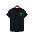 thumbnail image 3 of AherBiu Hauts de la Saint-Patrick pour Femmes Manches Courtes Imprimés Décontractés Basiques, 3 of 7