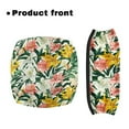 thumbnail image 2 of Jiueut Colorful Lilies Rollator Seat Walker Seat and BackRest Cover for Women 2 Piece Universal Rollator Walker Seat and Backrest Covers Drive Rollator Walker Seat Cushions, 2 of 7