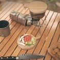 thumbnail image 3 of Engrosamiento Bambú Sierra Bowl Tapa Fácil almacenamiento Exterior Sierra Bowl Labymos Tapa Tazón Sierra, 3 of 7