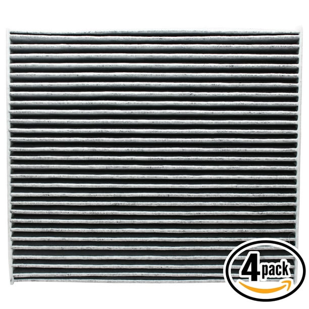 4Pack Replacement Cabin Air Filter for 2017 Hyundai SANTA FE L4 2.4L