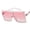 Pink, variant on Fashion Big Frame Sunglasses for Men and Women, HD High Definition Lenses, Durable PC Frame and Lenses, 149mm Temple Length, 63mm Lens Width, Lightweight and Comfortable Design