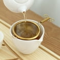 thumbnail image 3 of Travelwant Fine Mesh Stainless Steel Mini Tea Strainer with Non Slip Handle - Ideal Size for Straining Teas and Cocktails or Sifting Flour, Sugar, Spices, and Herbs, 3 of 7