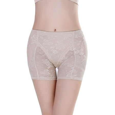 Kopltyrfg Women s Shapewear Shorts Hip Pads High Waisted Butt Lifter Panties Wedding Padded Butt Lifting Firm Khaki 2XL