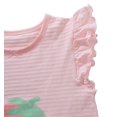 thumbnail image 3 of Girls Nightie Dress Cotton Summer Cute Cartoon Short Sleeve Print Pajama Sleep 3-14 Years, 3 of 4