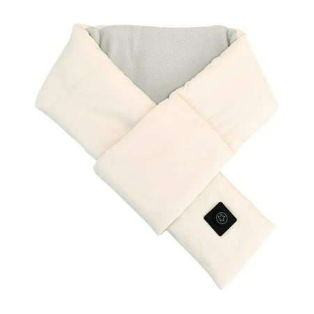 

Dadaria Heated Neck Wrap USB Heated Scarf Heating Scarf USB Smart Charging Neck And Shoulder Scarfs For Men And Women Beige Unisex