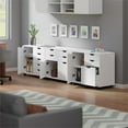 thumbnail image 4 of Winsome Halifax 3-Piece Cabinet Set with File Drawer 10361, White Finish, 4 of 10