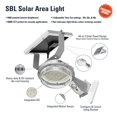 thumbnail image 4 of HALO Solar Powered All-in-1 1000 Lumens Motion Activated Outdoor LED Security Area Light, 4 of 9
