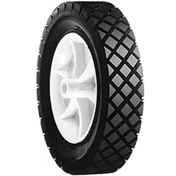 Mr Mower Parts Lawn Mower Wheel for Snapper # 1-8189, 7018189, 7018189YP, 7022795, 7022795YP 7" x 1.5" White Color