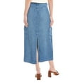 thumbnail image 2 of Bella Dahl womens  Cargo Long Skirt, 32, Blue, 2 of 3