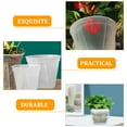 thumbnail image 5 of 10 Pcs Transparent Flower Pot Indoor Plant Pots Plastic Nursery for Plants Clear Flowers, 5 of 7