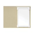 thumbnail image 1 of Bellaterra Home 205024-MIRROR-WH Solid Wood Frame Mirror - 24 in., 1 of 4