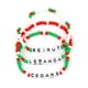 thumbnail image 1 of Pulsera de cuentas elásticas con letras y cuentas de arcilla bohemia EZLIFE, 1 of 1