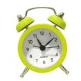 thumbnail image 1 of Despertador de alimentado por batería, campana gemela , relojes de noche con repetición, 6 colores Verde Zulema Reloj despertador de escritorio, 1 of 6