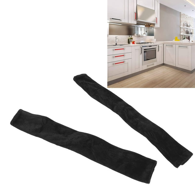 Refrigerator Door Handle Covers, 2PCS Polyester Cotton Hook And Kitchen Appliance Handle Decor Cloth Protector For Dishwasher Microwave Oven