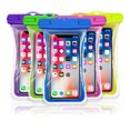 thumbnail image 4 of Waterproof Phone Pouch Floating IPX8 Glitter Waterproof Cell Phone Case Dry Bag, 4 of 5