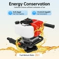 thumbnail image 4 of 1.8kW Power,52cc Post Hole Digger with 2-Stroke Gasoline Engine, Anti-Slip Handle & Fuel Tank, Easy Start, Ideal for Fencing & Landscaping, 4 of 10