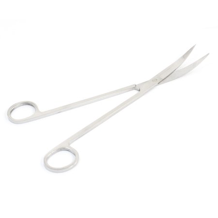 Underwater Plant Curved Tip Scissors Cutting Tool 25cm for Aquarium Tank