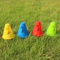 thumbnail image 5 of 10 piezas de balde de señal, barrera de cono de carretera, obstáculos, marcadores de bloqueo para patinaje sobre ruedas, fútbol, entrenamiento de fútbol, taza de marcado, 5 of 5
