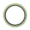 thumbnail image 1 of Fotbe Green Gingham Funda para Volante Universal de 15 pulgadas, Accesorios para Auto para Hombre y Mujer, Protector de Volante Cómodo para SUV y Sedán, 1 of 6