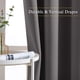 thumbnail image 3 of Cortinas opacas NICETOWN, 160 x 160 cm, 2 paneles, color gris, 3 of 9