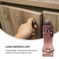 thumbnail image 4 of FUTUREORYY 1Set Golden Keyed Hasp Lock for Door Latch Lock with Key Outdoor Use, 4 of 6