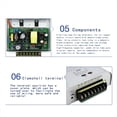 thumbnail image 4 of Mini Controlador de Fuente de Alimentación de Control de Acceso de CA 100-260 V, Adaptador de Alimentación con Retardo de Tiempo de Control de Acceso de CC 12 V 5 A., 4 of 5