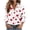 Multicolor-8, variant on Abomasnow Womens Button Down Shirt Long Sleeve Blouse Dressy Casual Floral Printed Business Work Tops