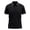 90Black227, variant on XAOFW Summer Polo Shirts For Man Fashion Ice Silk V Neck Short Sleeve Button Down Shirts For Everyday Wear Trendy Tops L