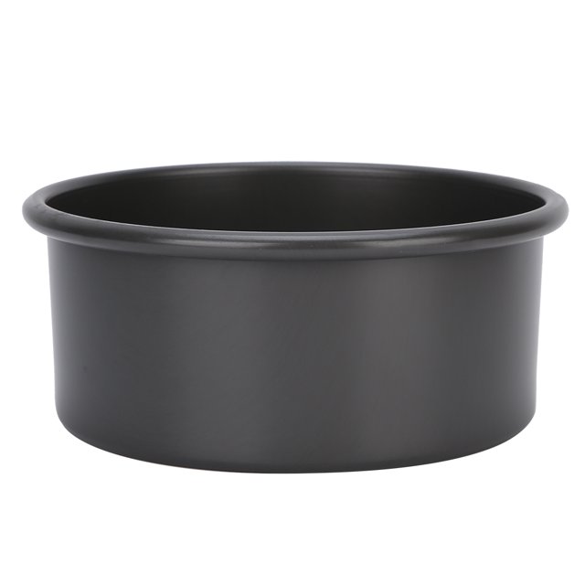 Moule à Gâteau Rond en Alliage d'Aluminium de 6 Pouces avec Fond Amovible, Outil de Cuisson DIY