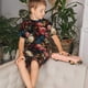 thumbnail image 4 of Balery Rose Flowers Conjunto de Pijama Infantil de Manga Corta con Estampado – Ropa de Dormir de Algodón Suave-Large, 4 of 6