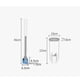 thumbnail image 2 of Disposable Toilet Brush Set Includes Toilet Wand, Storage Basket and 48 Toilet Wand Refills with Preload Cleaning Heads., 2 of 5