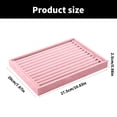 Multifunctional Jewelry Drawer Tray Soft Velvets Storage Plate for ...
