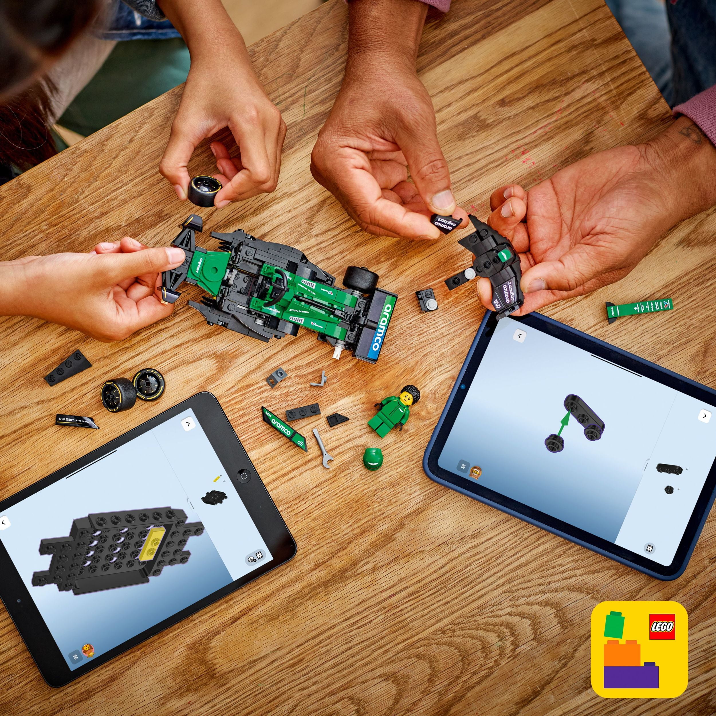 LEGO Speed Champions Voiture de course Aston Martin Aramco F1® AMR24 77245 Ensemble de construction (269 pièces) LEGO Voiture de course 77245