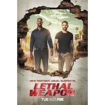 Lethal Weapon Tv Poster 24In x 36In Art Poster 24x36 Multi-Color Square Adults Best Posters