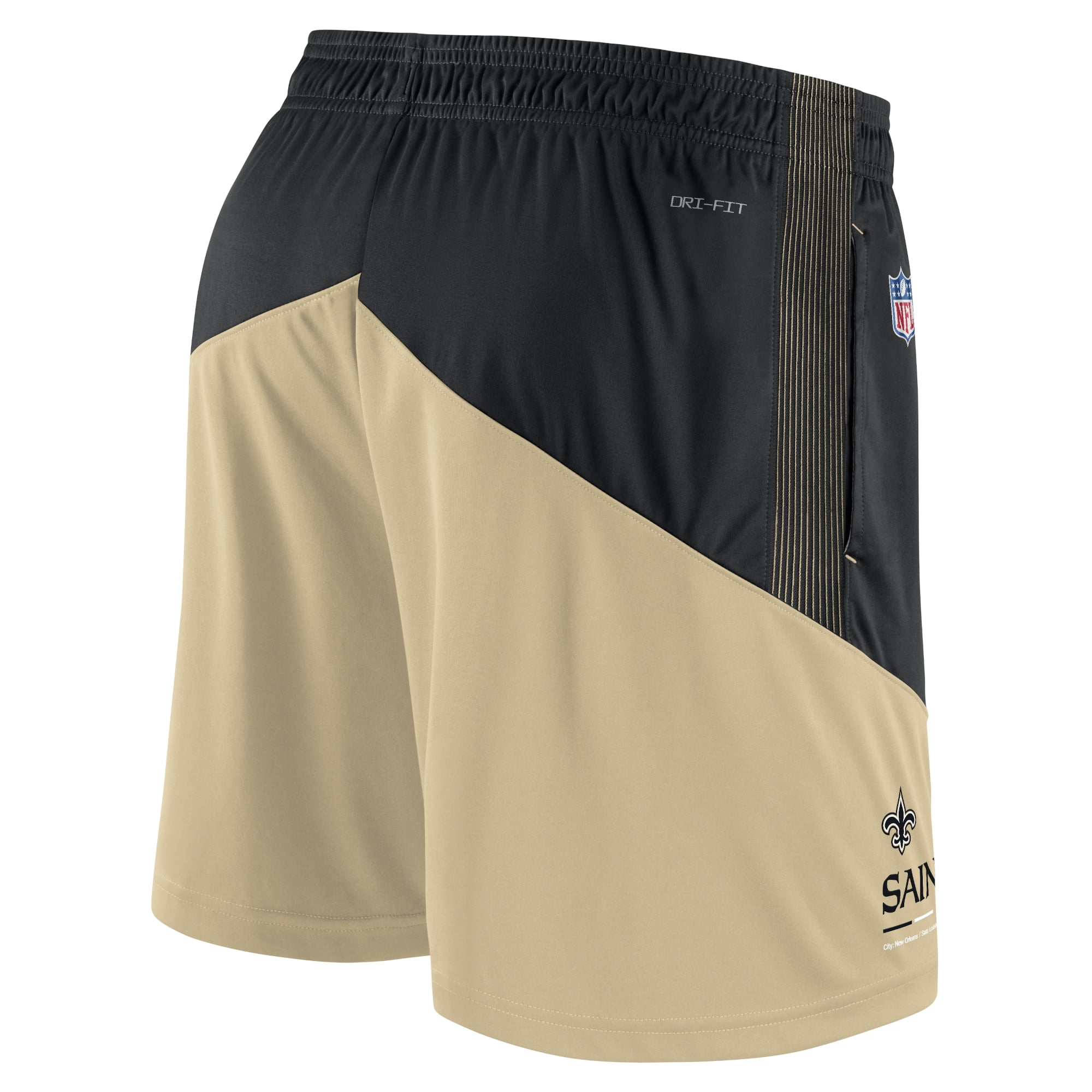 saints nike shorts