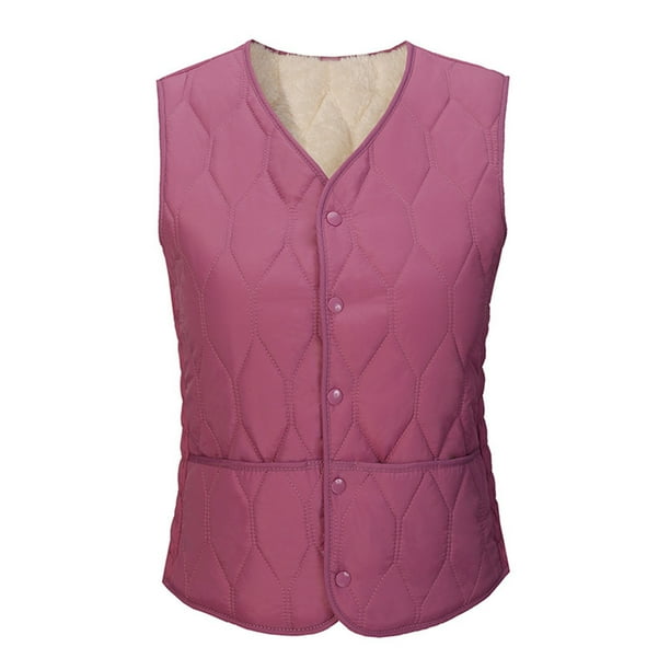 Chaleco de moda para mujer, chaqueta, abrigo, prendas de vestir exteriores, color sólido, para mantener el calor, tops para mujer, abrigo