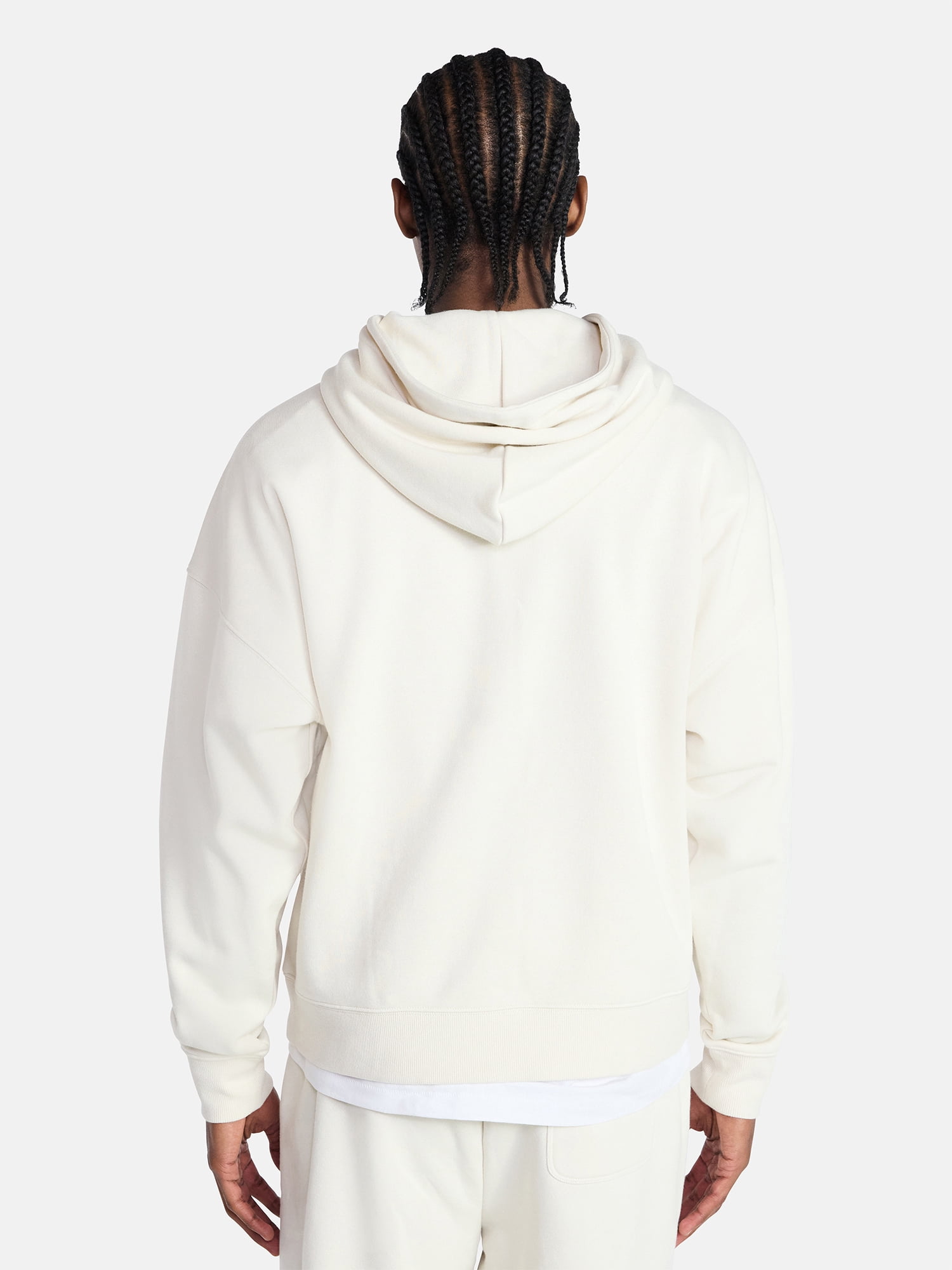 No Boundaries Oversized Hoodie with Long Sleeves, Men's XS-4XLT