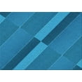 thumbnail image 1 of Ahgly Company Machine Washable Indoor Rectangle Transitional Blue Area Rugs, 6' x 9', 1 of 7