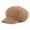 Camel, variant on Women Solid Color Woolen Gatsby Newsboy Hat Peaked Flat Cabbie Driver Cap Baker
