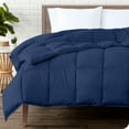 thumbnail image 1 of Bare Home Ultra-Soft Comforter Duvet Insert - Goose Down Alternative - Queen, Dark Blue, 1 of 5