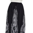 thumbnail image 4 of Women Long Maxi Skirt Elastic Hight Waist A Line Beach Holidays Skirts S-XL, 4 of 6