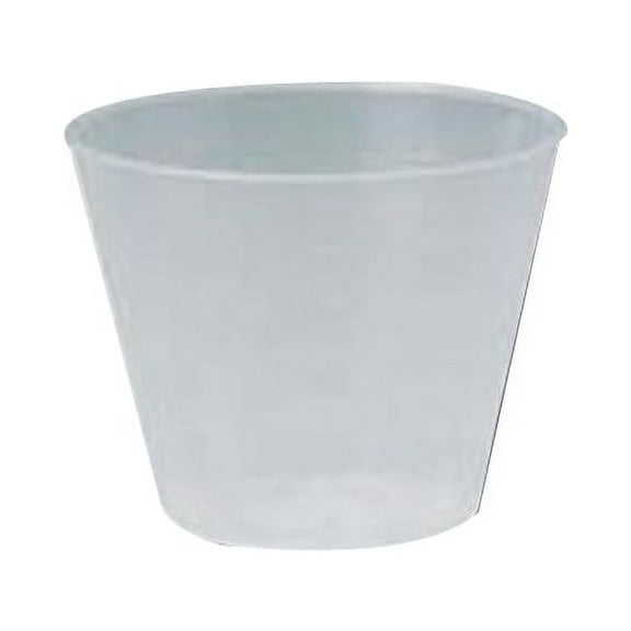 MarketPro Plastic Graduated Medicine Cup Clear 1 oz. | 5000/Case