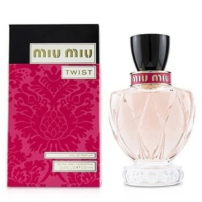 Miu Miu Twist オードパルファム 100ml ほぼ新品 Miu Miu Twist Eau De Parfum Spray for Women, 100ml/3.4oz, Floral