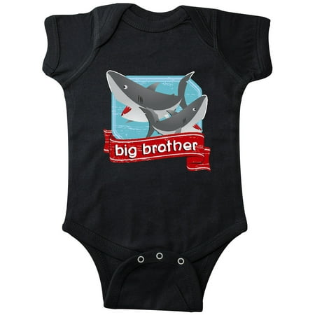 

Inktastic Big Brother Shark Gift Baby Boy Bodysuit
