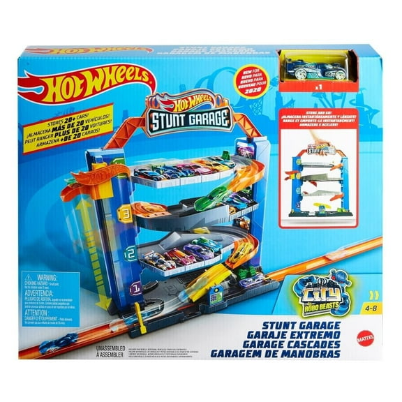 Pista Hot Wheels City Stunt Garage
