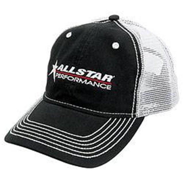Allstar Performance ALL99959 Hat - Black with White Mesh Back