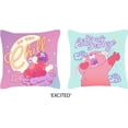 thumbnail image 1 of Disney Pixar Turning Red Lot de 2 Squishy Coussins Décoratifs - Design 'Excité', 1 of 3